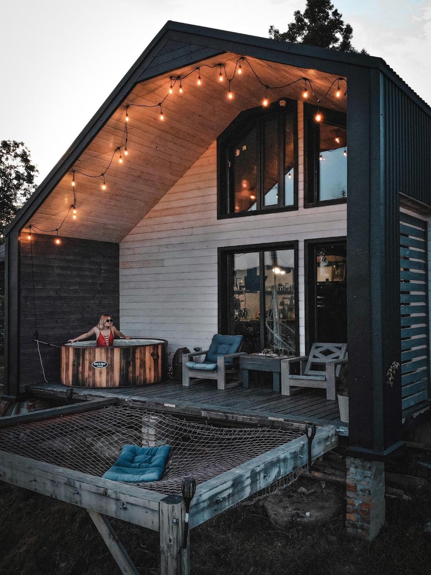 Карпатське Hygge Котедж Для Двох З Чаном-Джакузі У Горах Slavske Esterno foto