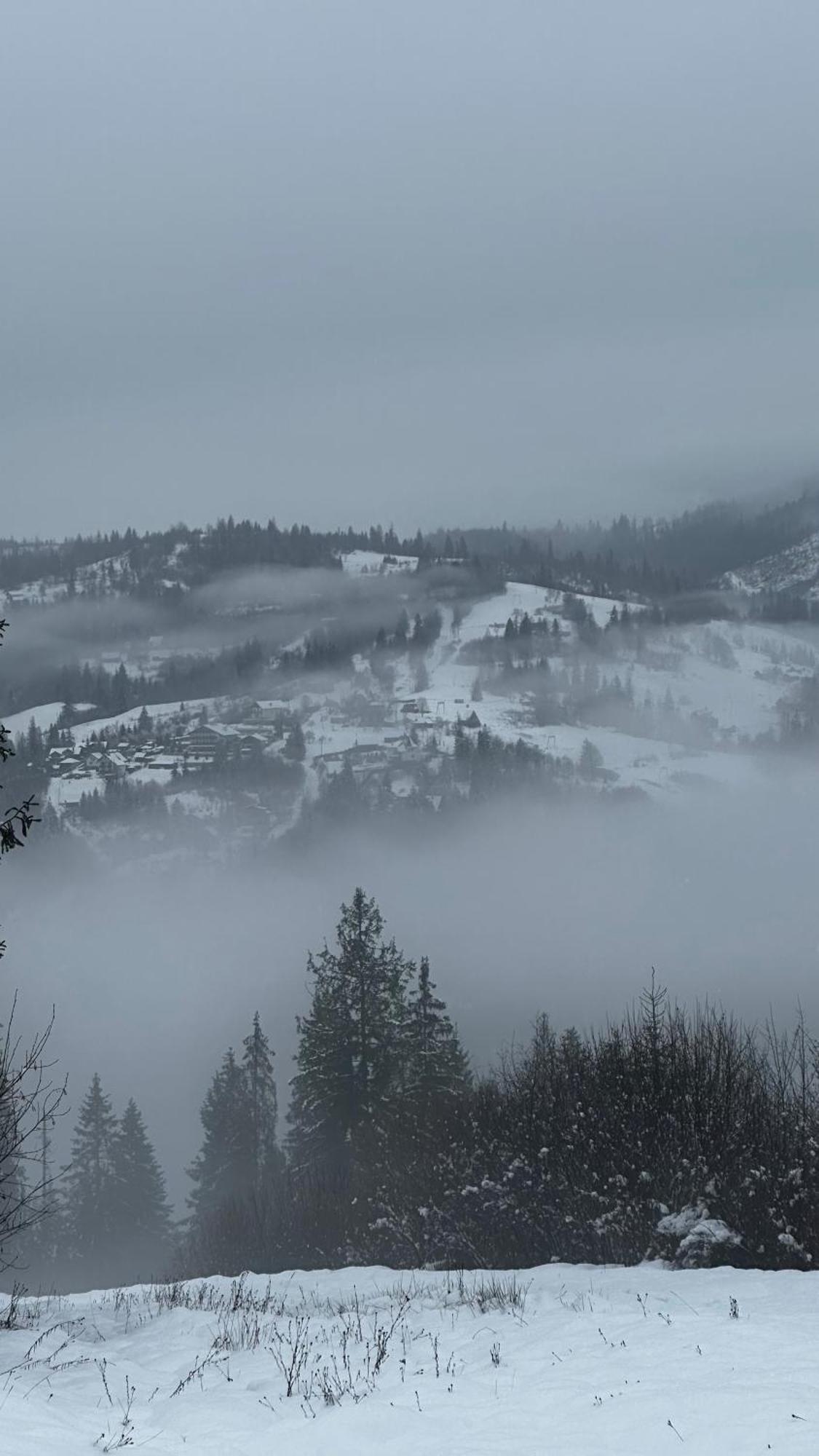 Карпатське Hygge Котедж Для Двох З Чаном-Джакузі У Горах Slavske Esterno foto